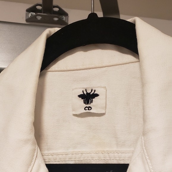 Cristian Dior Denim Jacket sz 4 European - Picture 5 of 6